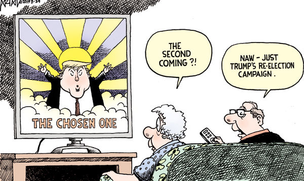 The latest editorial cartoon